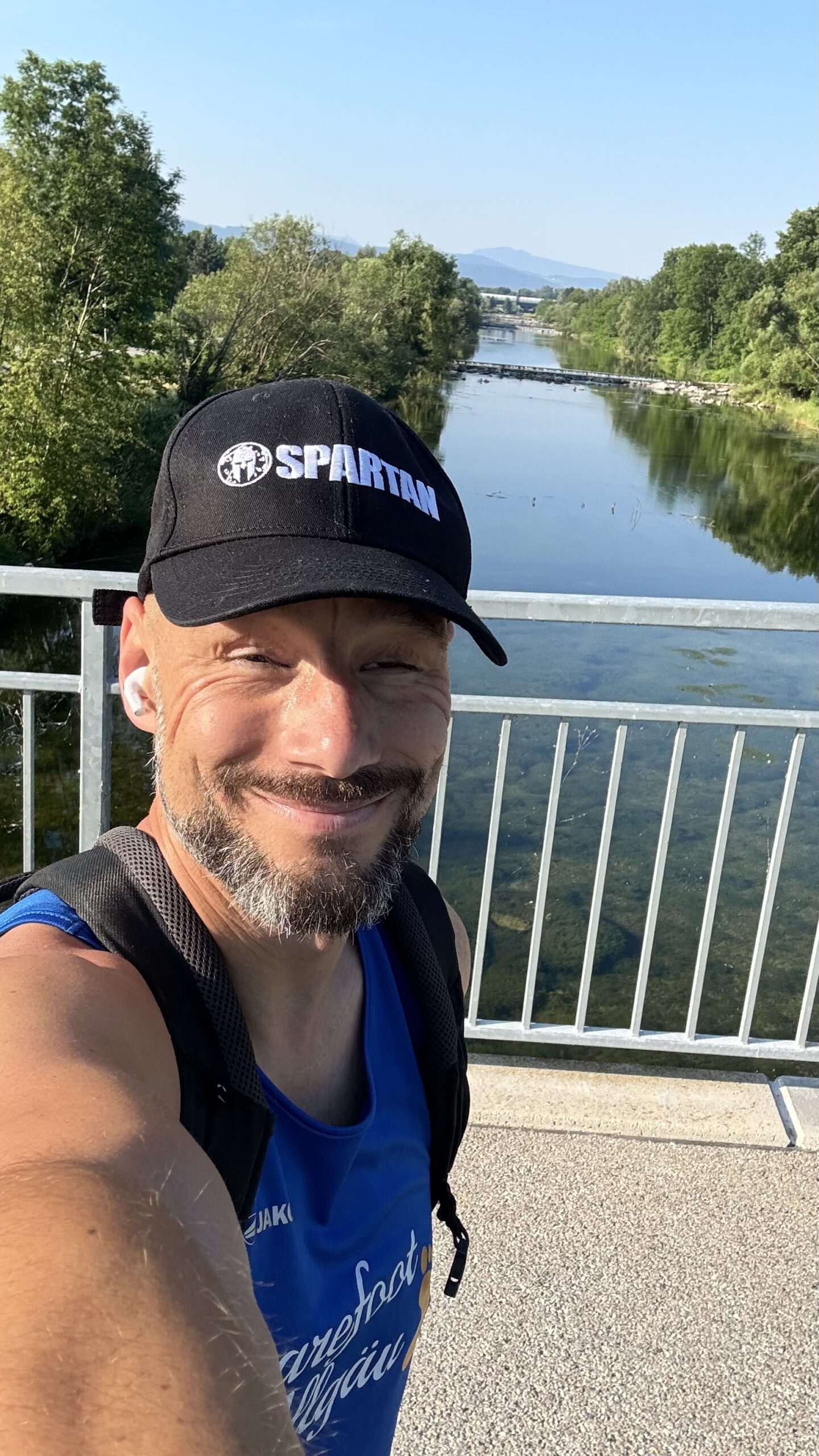 Selfie auf der Brücke